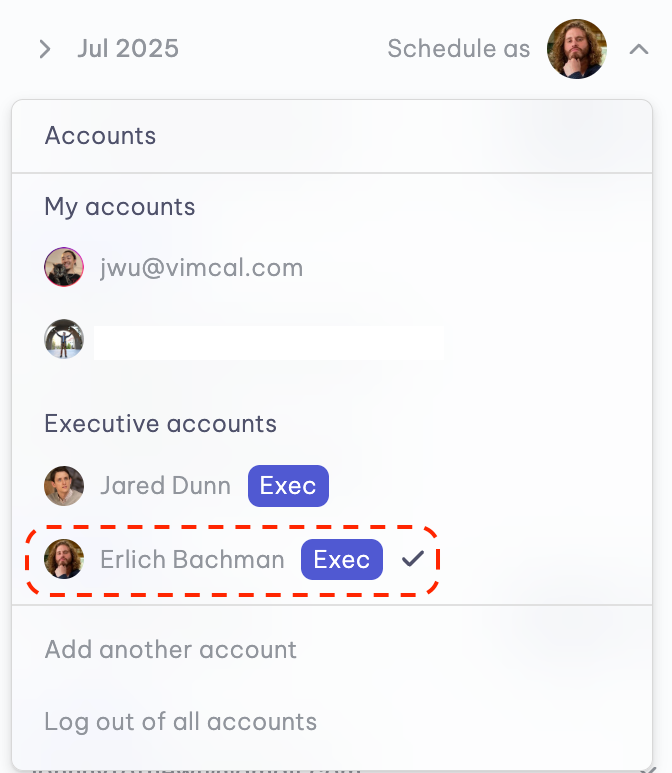 Executive profile created