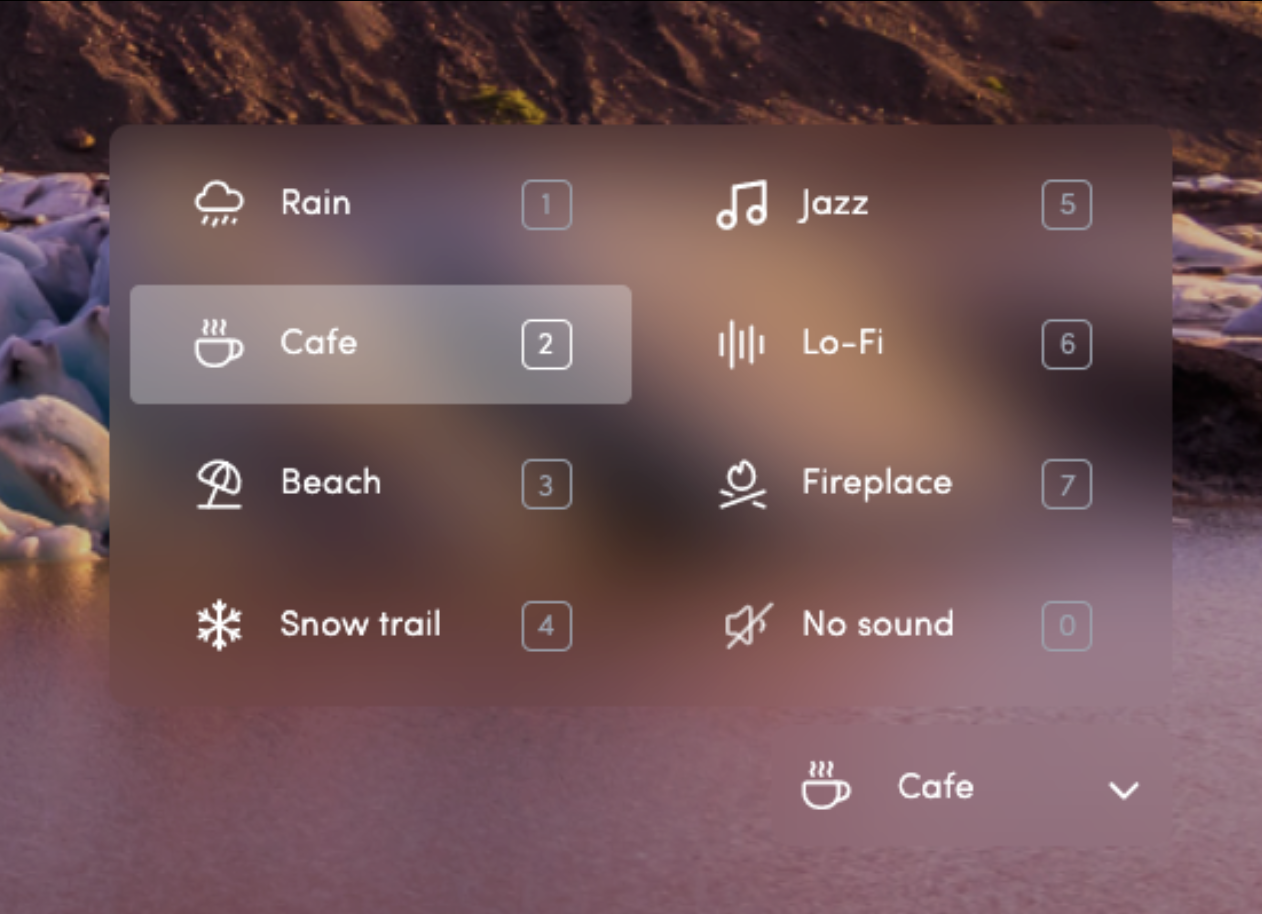 Vibes ambient sounds