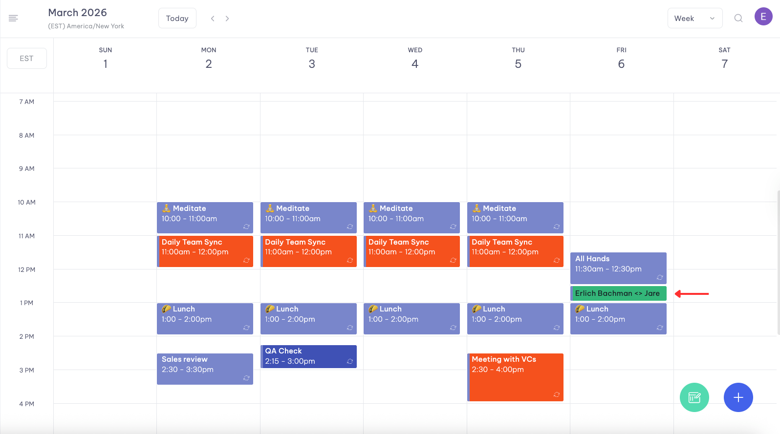 Hold converted to scheduled event
