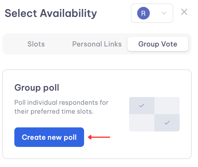 Create new poll