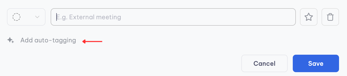 Add auto-tagging option